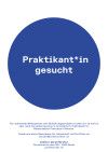 Praktium/Job Inserat