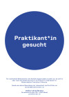 Praktium/Job Inserat