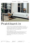 Praktium/Job Inserat