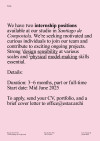 Praktium/Job Inserat