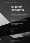 Praktium/Job Inserat